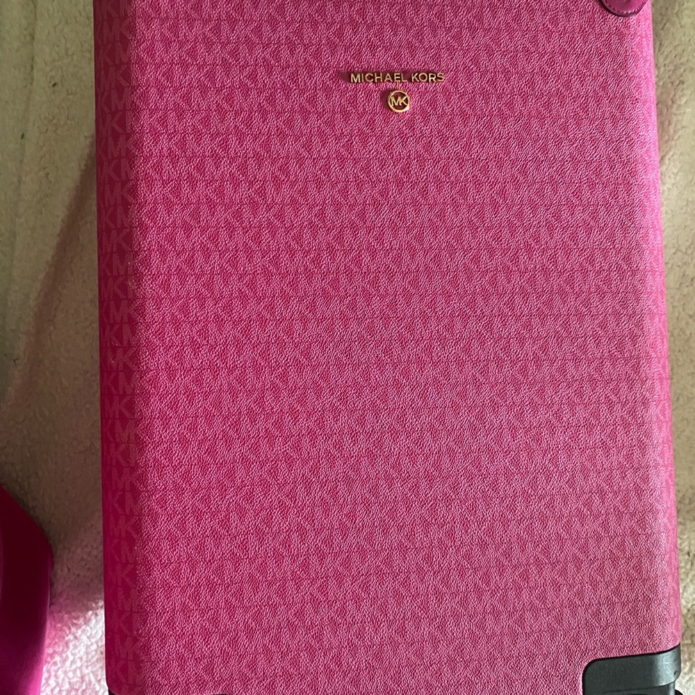 MK  MICHAEL KORS suitcases bright pink rare carry on